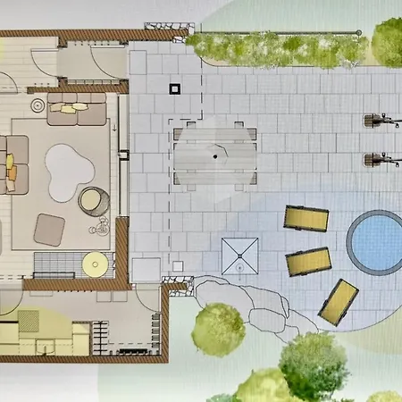 Three Bedroom Lemon Pit Domek alpejski